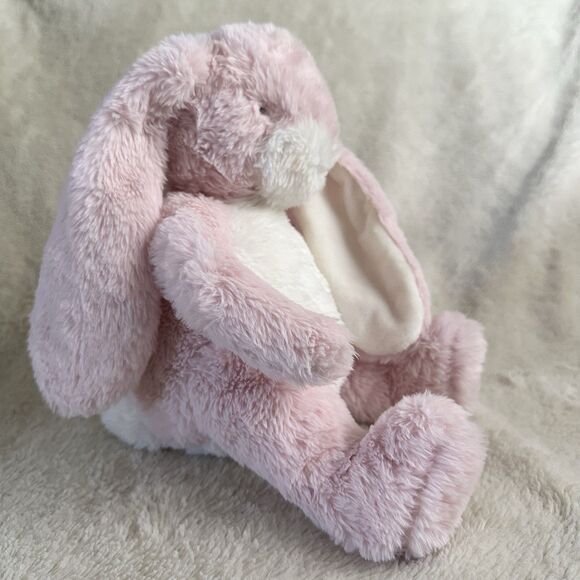 Bunnies By The Bay Sweet Nibble Pink Rabbit 10” Soft Plush Toy Stuffed Animal - Picture 5 of 6